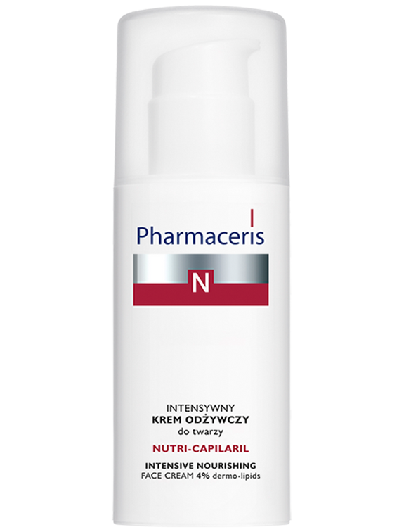 PHARMACERIS N NUTRI-CAPILARIL Intensywny krem odżywczy do twarzy - 50 ml