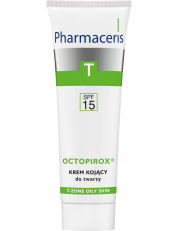 Pharmaceris DS OCTOPIROX Kojący krem do twarzy SPF 15 - 30 ml - zoom