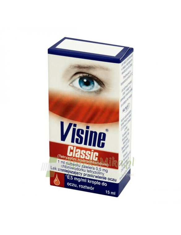 Visine Classic 0,5 mg/ml - 15 ml