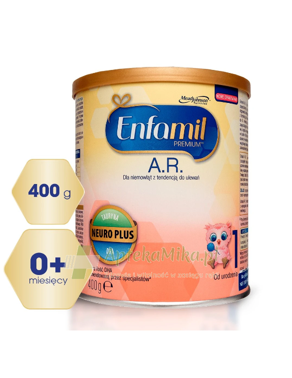 Mleko ENFAMIL AR 1 początkowe od urodzenia - 400 g