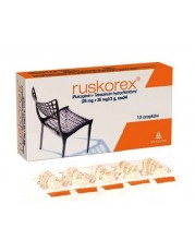 Ruskorex (0,025g+0,025g)/2g - 10 czopków doodbytniczych - miniaturka zdjęcia produktu