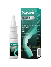Nasivin Classic 0,5 mg/ml aerozol do nosa - 10 ml - zoom