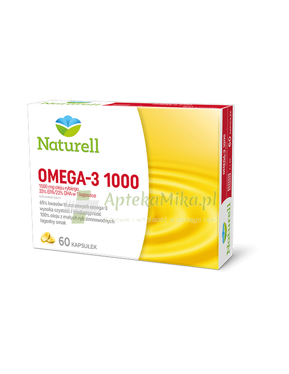 Omega-3 65% - 60 kapsułek elastycznych