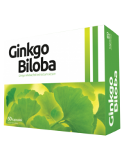 Ginkgo Biloba - 60 kapsułek - miniaturka zdjęcia produktu