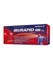Iburapid 400 mg - 50 tabletek - miniaturka zdjęcia produktu