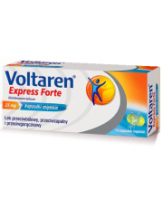Voltaren Express Forte 25 mg - 10 kapsułek miękkich - miniaturka zdjęcia produktu