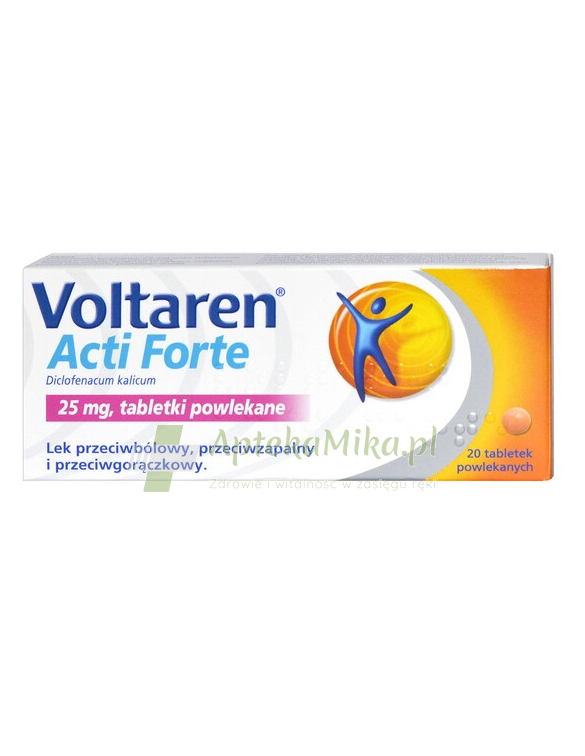Voltaren Acti Forte 25 mg - 20 tabletek