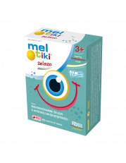 Mel-tiki Żelazo - 60 tabletek do ssania - miniaturka zdjęcia produktu