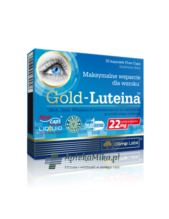 Gold Luteina - 30 kapsułek
