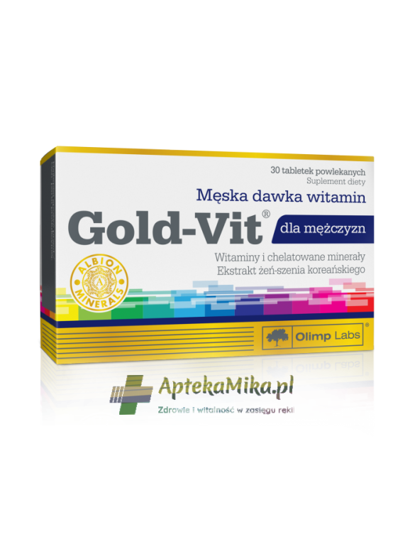 OLIMP Gold-Vit dla mężczyzn - 30 tabletek