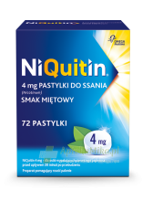Niquitin 4 mg - 72 pastylki do ssania - zoom