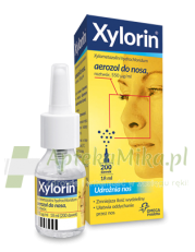 Xylorin 0,55 mg/ml aerozol do nosa, roztwór - 18 ml - zoom
