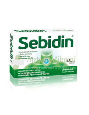 Sebidin 5mg+0,05g - 20 tabletek do ssania - zoom