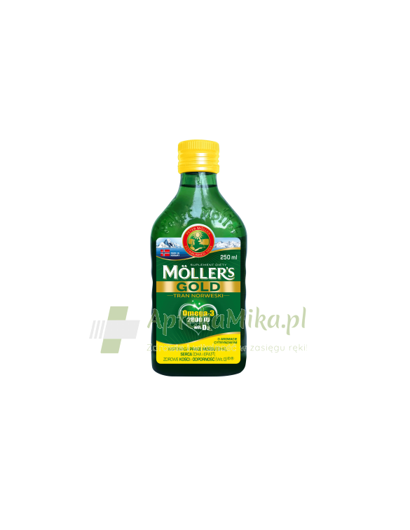 Moller's Gold Tran Norweski - 250 ml