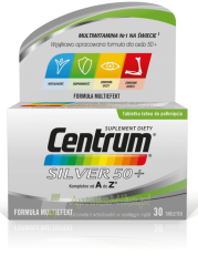 CENTRUM SILVER 50+ Multiefekt - 30 tabletek - zoom
