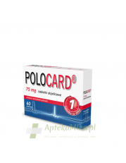 Polocard 75 mg - 60 tabletek dojelitowych - zoom