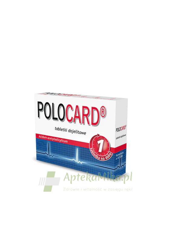 Polocard 150 mg - 60 tabletek dojelitowych