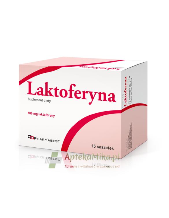 Laktoferyna 100 mg - 15 saszetek