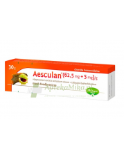Aesculan (0,065g+5mg)/g maść doodbytnicza - 30 g - zoom