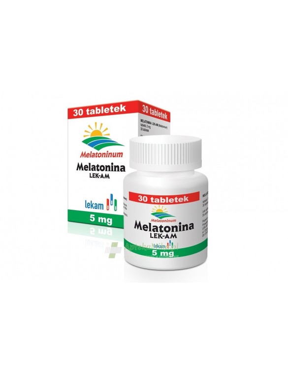Melatonina 5 mg LEK-AM - 30 tabletek