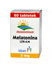 Melatonina 3 mg LEK-AM - 60 tabletek