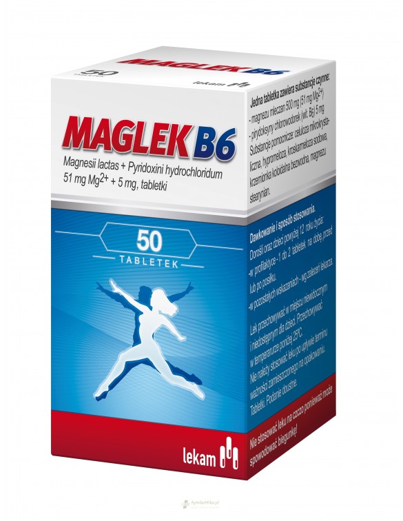 Maglek B6 - 50 tabletek