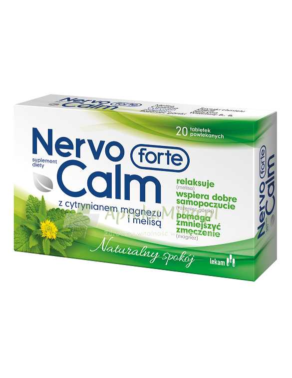 NervoCalm Forte - 20 tabletek