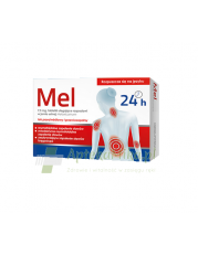 Mel 7,5 mg - 20 tabletek ulegających rozpadowi w jamie ustnej - zoom