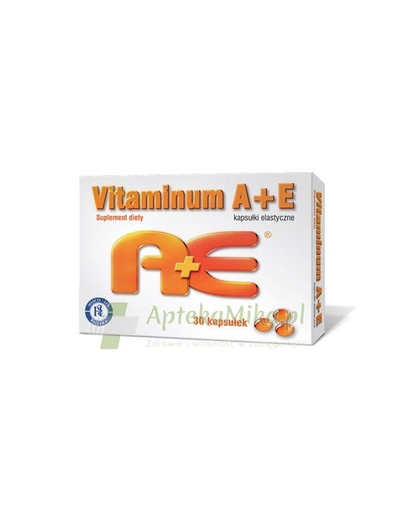 Vitaminum A+E HASCO - 30 kapsułek