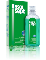 Hascosept 1,5 mg/g roztwór do stosowania w jamie ustnej - 100 g - zoom
