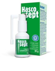 Hascosept 1,5 mg/g aerozol - 30 g
