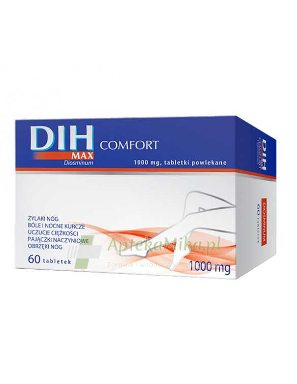 DIH MAX COMFORT 1g - 60 tabletek