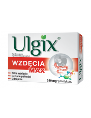 Ulgix Wzdęcia Max 240 mg - 30 kapsułek - miniaturka zdjęcia produktu