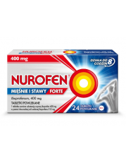 Nurofen Mięśnie i Stawy Forte 400 mg - 24 tabletki - miniaturka zdjęcia produktu