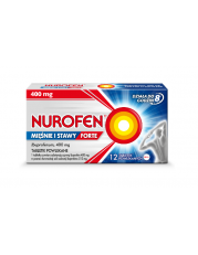 Nurofen Mięśnie i Stawy Forte 400 mg - 12 tabletek - miniaturka zdjęcia produktu