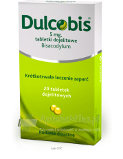 Dulcobis 5 mg - 20 tabletek dojelitowych - zoom