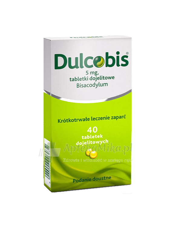 Dulcobis 5 mg - 40 tabletek dojelitowych