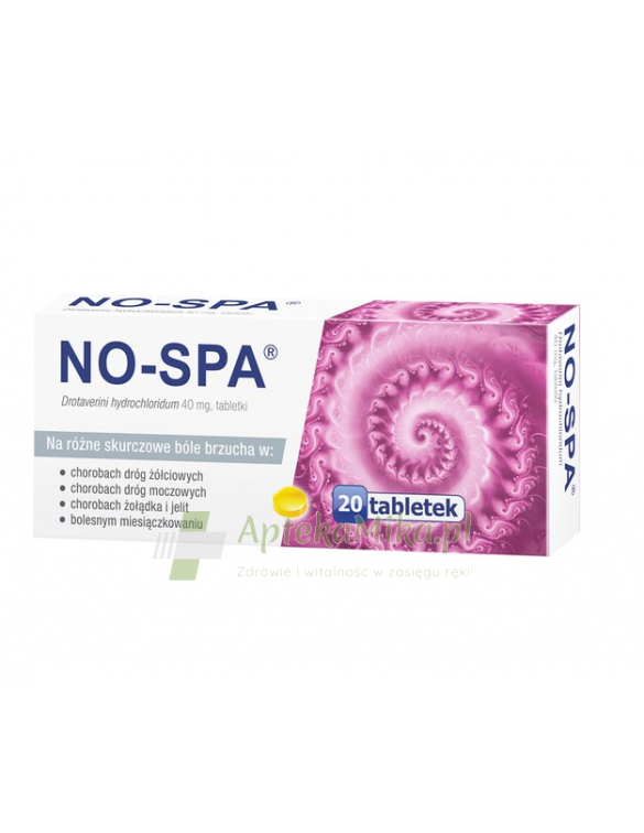 No-Spa 40 mg - 20 tabletek
