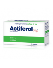 Actiferol Fe 15 mg proszek do rozpuszczania - 30 saszetek