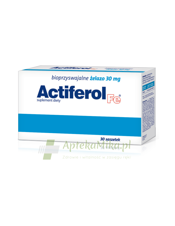 Actiferol Fe 30 mg proszek do rozpuszczania - 30 saszetek