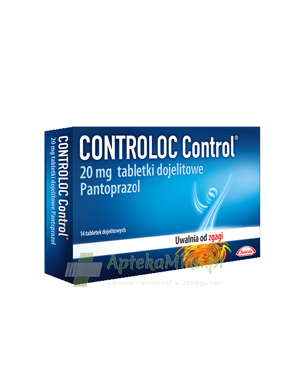 Controloc Control 20 mg - 14 tabletek