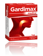 Gardimax Medica 5mg+1mg - 24 tabletek do ssania - miniaturka zdjęcia produktu