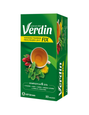 Verdin Fix zioła do zaparzania - 20 saszetek - miniaturka zdjęcia produktu