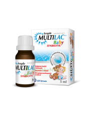 Multilac BABY Synbiotyk Krople - 5 ml - zoom