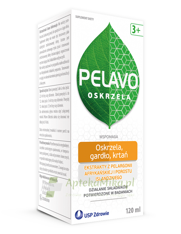 Pelavo Oskrzela kaszel mokry i suchy - 120 ml