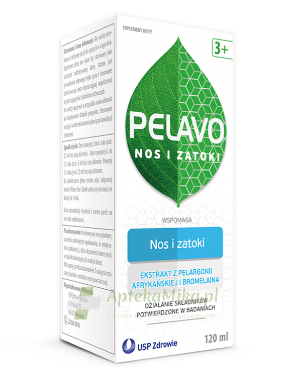 Pelavo Nos i Zatoki płyn - 120 ml