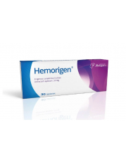 Hemorigen 0,05 g - 30 tabletek - miniaturka zdjęcia produktu