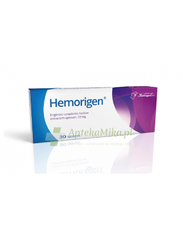 Hemorigen 0,05 g - 30 tabletek