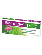 Raphacholin forte - 10 tabletek