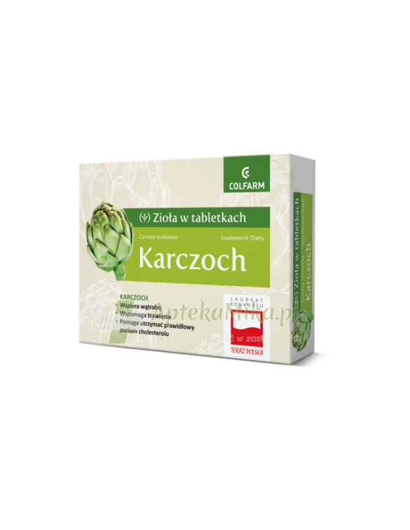 Karczoch - 30 tabletek
